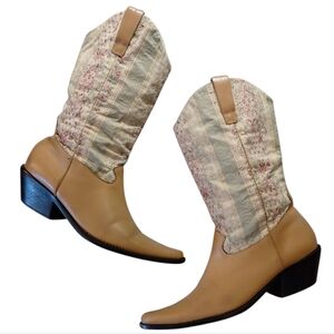 Matisse Tapestry And Leather Western Boot Women's Cowboy Boots Size 10